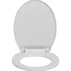 vidaXL Fontanería-Tapa y asiento de váter con cierre suave ovalada
