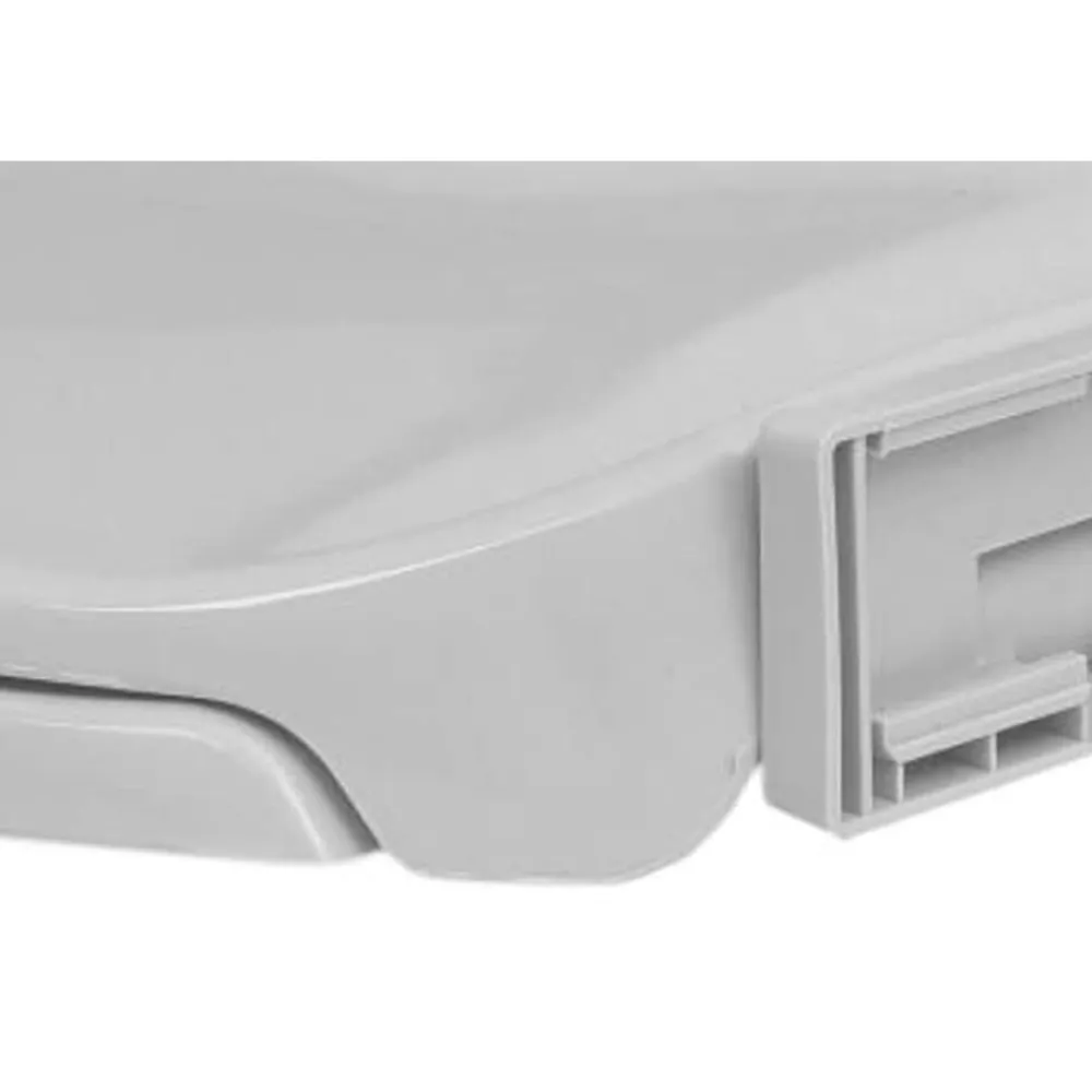 vidaXL Fontanería-Tapa y asiento de váter con cierre suave ovalada