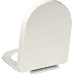 vidaXL Tapa y asiento de váter con cierre suave cuadrado blanco Best