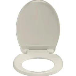 vidaXL Fontanería-Tapa y asiento de váter cierre suave ovalada color