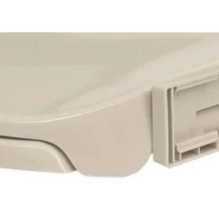 vidaXL Fontanería-Tapa y asiento de váter cierre suave ovalada color