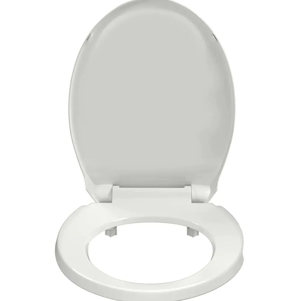 vidaXL Tapa y asiento de váter con cierre suave ovalado blanco Online