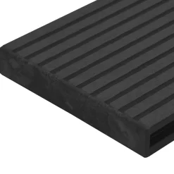 vidaXL Materiales De Construcción-Tapas de extremo de plataforma 10 unidades plástico