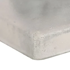 vidaXL Tapas para postes 6 uds metal galvanizado globo final 71x71 mm New
