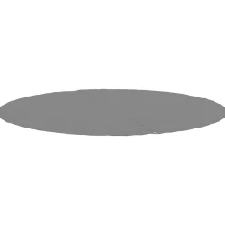 vidaXL Tapiz de suelo piscina geotextil de poliéster gris claro Ø244cm Discount