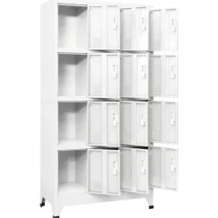 vidaXL Armarios Y Almacenamiento-Taquilla con 12 compartimentos 90x45x180 cm