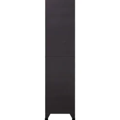 vidaXL Taquilla de acero gris 90x40x180 cm Antracita Hot
