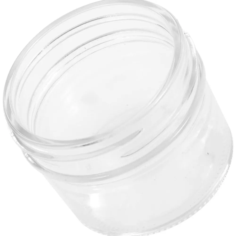 vidaXL Cocina Y Comedor-Tarros de mermelada de vidrio tapa plateada 24 uds 110 ml