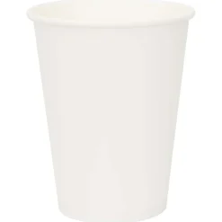 vidaXL Restauración-Tazas de café de papel 1000 uds 12oz 300ml blanco