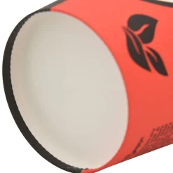 vidaXL Restauración-Tazas de café de papel 1000 uds 12oz 300ml rojo y negro