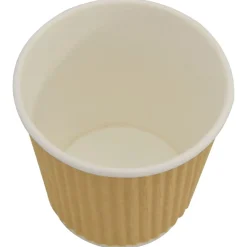vidaXL Tazas de café de papel 1000 uds 4oz 100ml marrón Discount