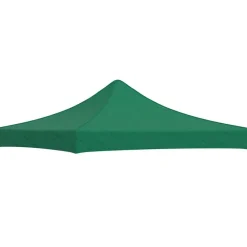vidaXL Techo de carpa para celebraciones 3x3 m 270 g/m² Verde Clearance
