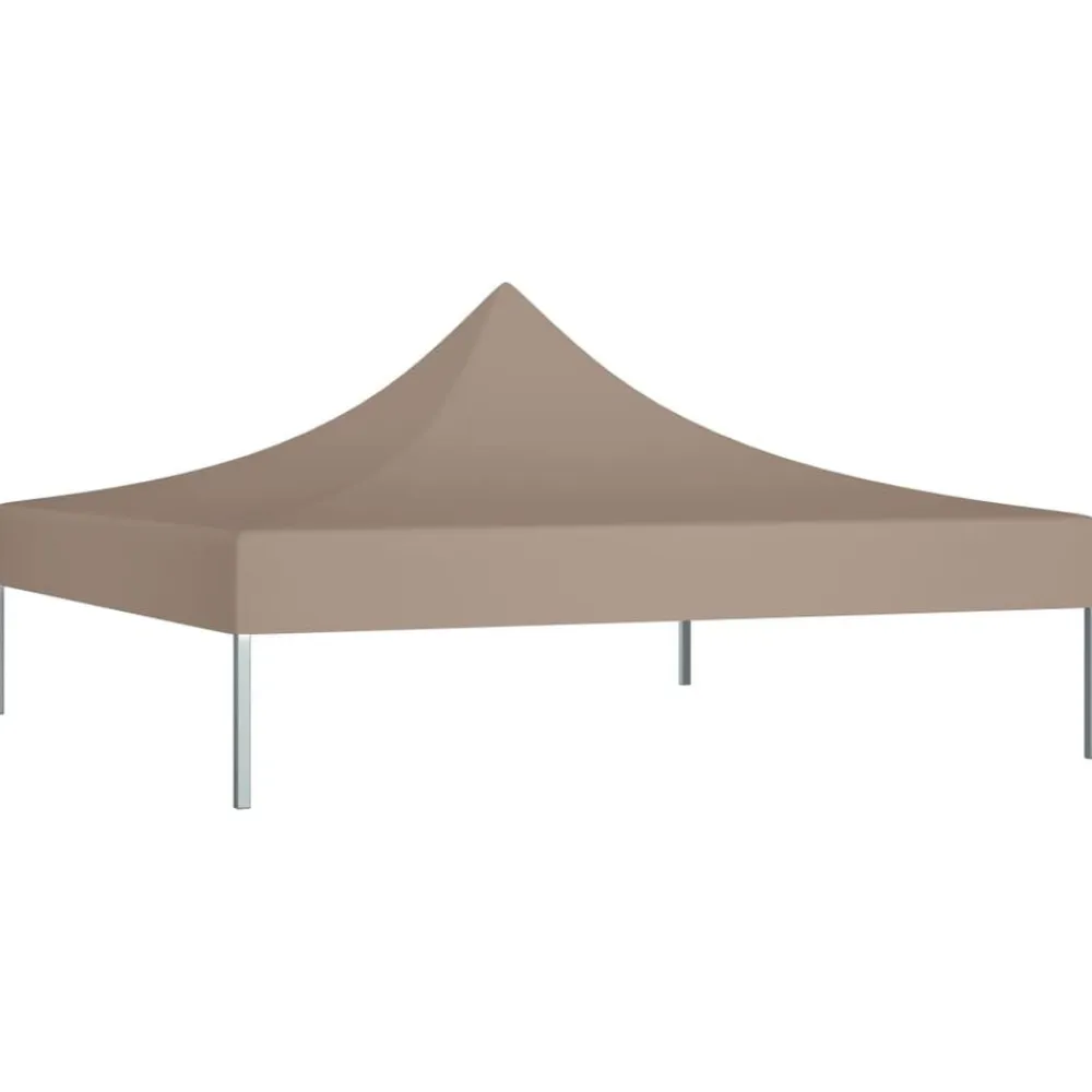 vidaXL Techo de carpa para celebraciones 3x3 m 270 g/m² Taupé Hot