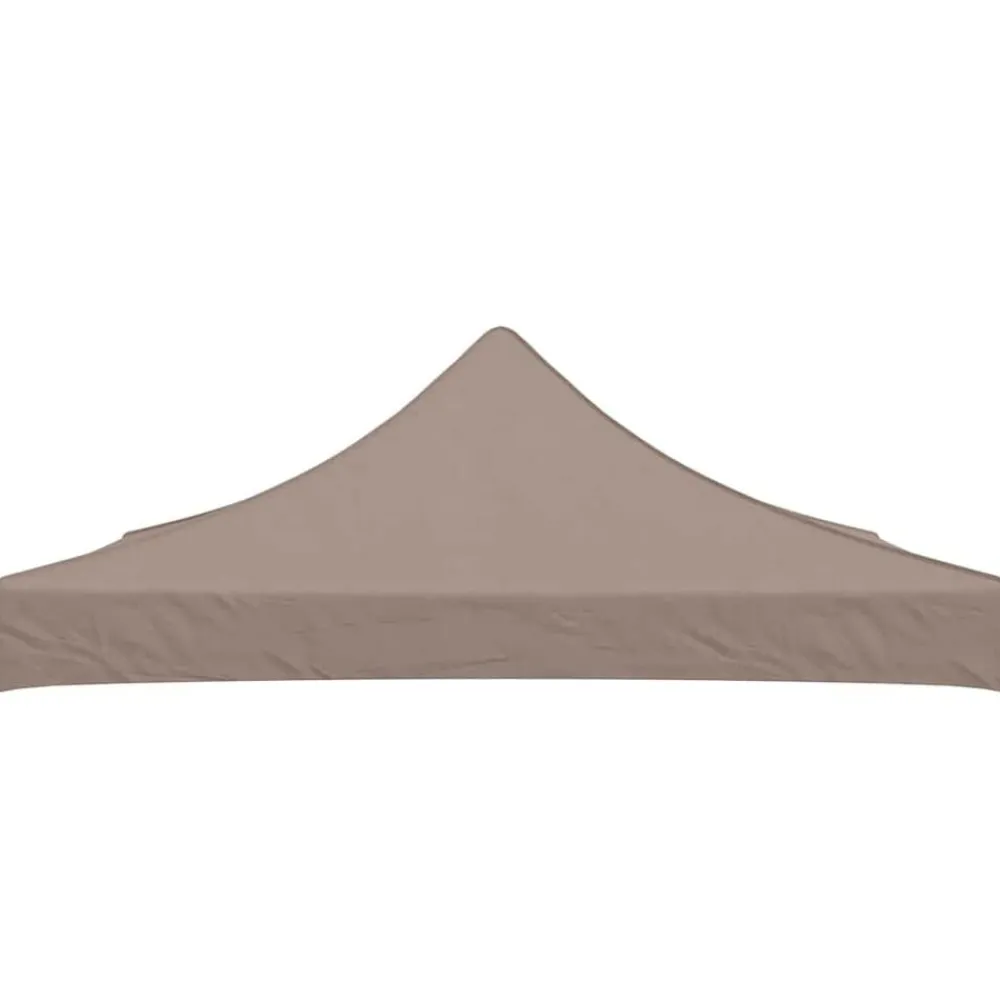 vidaXL Techo de carpa para celebraciones 3x3 m 270 g/m² Taupé Hot