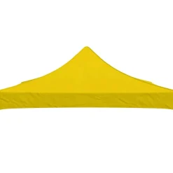 vidaXL Techo de carpa para celebraciones 3x3 m 270 g/m² Amarillo Online