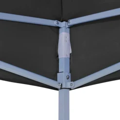vidaXL Techo de carpa para celebraciones 3x3 m 270 g/m² Negro Online