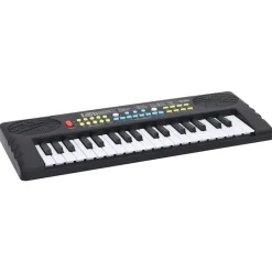 vidaXL Arte Y Ocio-Teclado eléctrico de piano 37 teclas con micrófono para niños