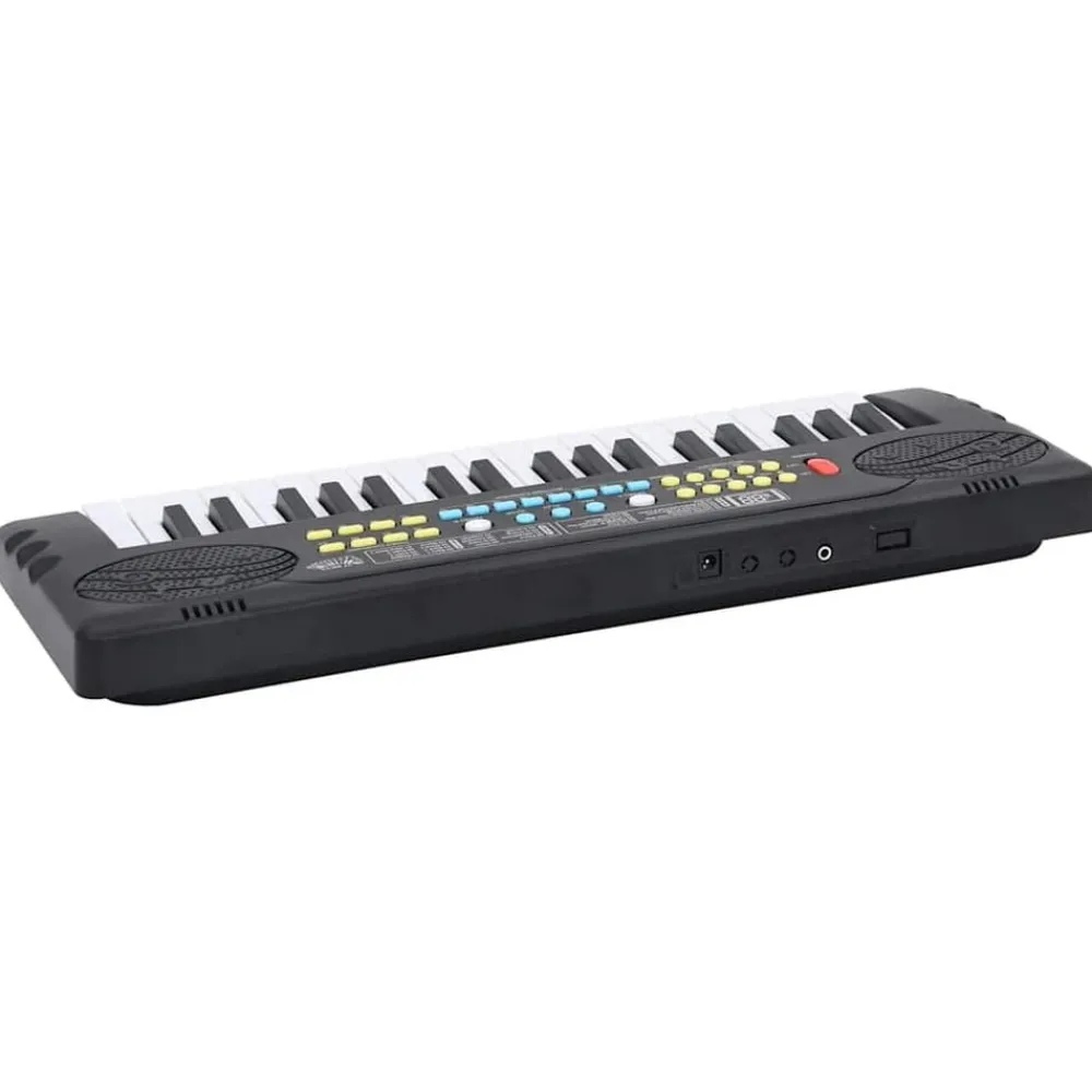 vidaXL Arte Y Ocio-Teclado eléctrico de piano 37 teclas con micrófono para niños