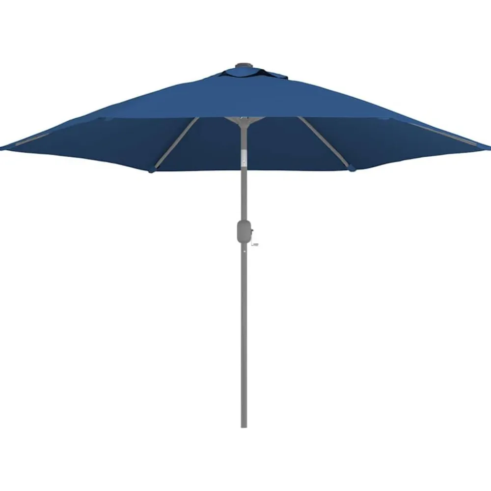 vidaXL Jardín-Tela de repuesto para sombrilla azul azure 300 cm