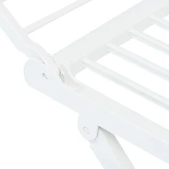 vidaXL Tendedero plegable de plástico blanco Sale