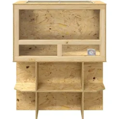 vidaXL Terrario Marrón 80 x 50 x 100 cm OSB Sale