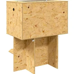 vidaXL Terrario Marrón 80 x 50 x 100 cm OSB Sale