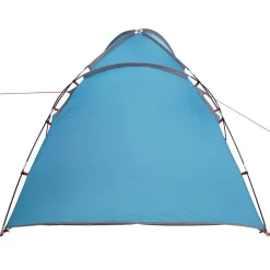 vidaXL Tienda Cabaña con techo 370 x 230 x 185 cm tafetán Azul Discount