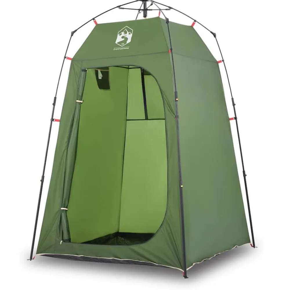 vidaXL Tienda cambiador privacidad liberación rápida impermeable Verde Sale