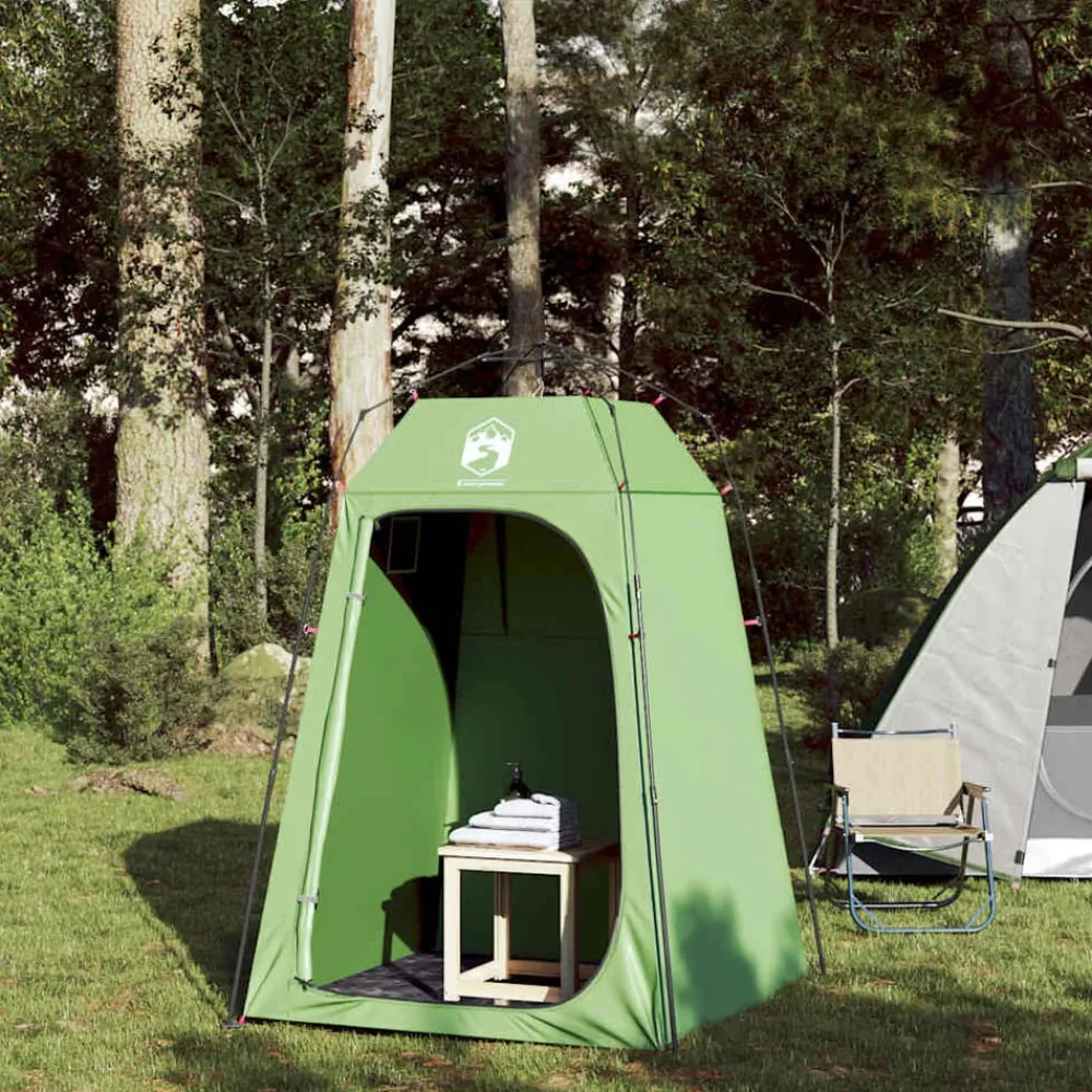 vidaXL Tienda cambiador privacidad liberación rápida impermeable Verde Sale
