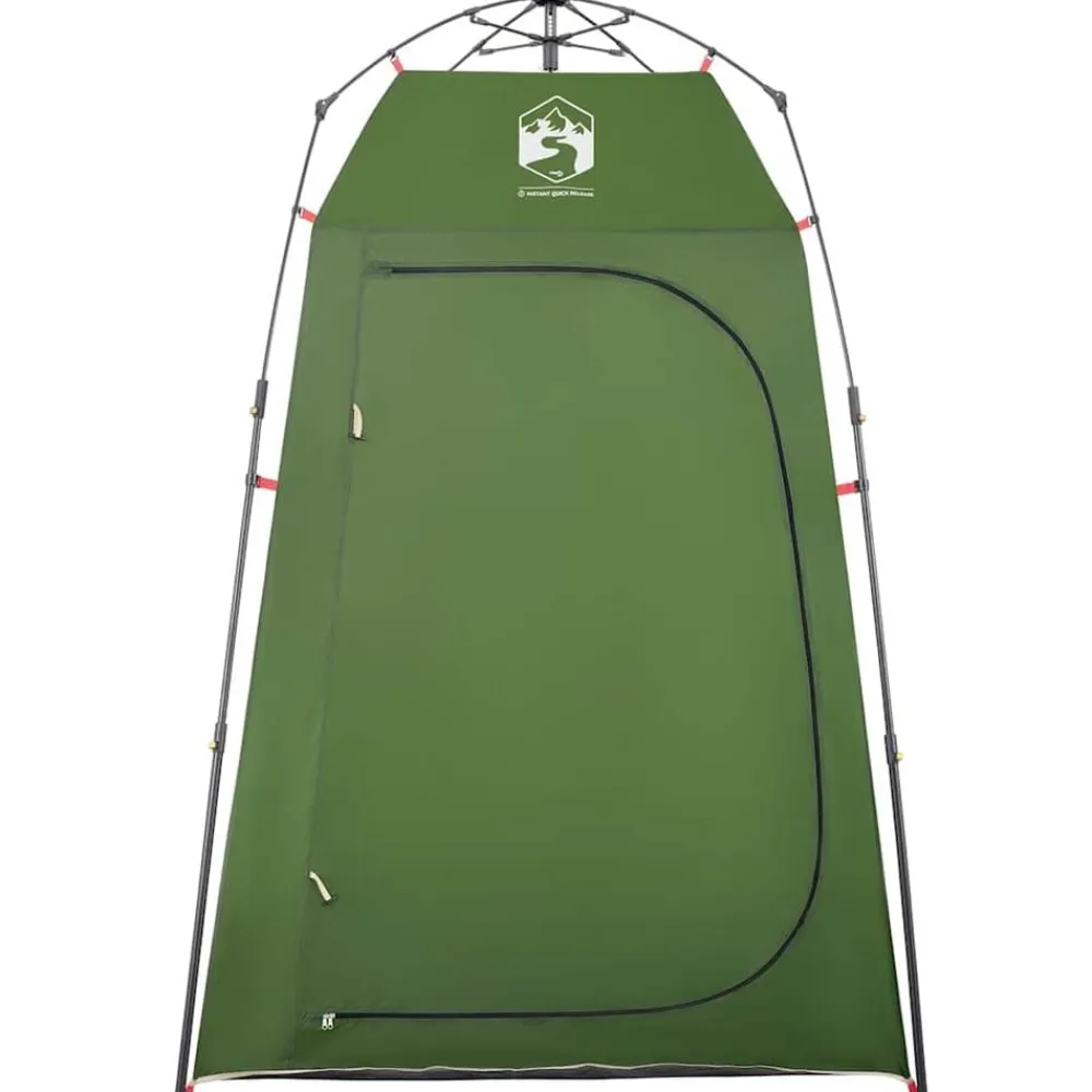 vidaXL Tienda cambiador privacidad liberación rápida impermeable Verde Sale