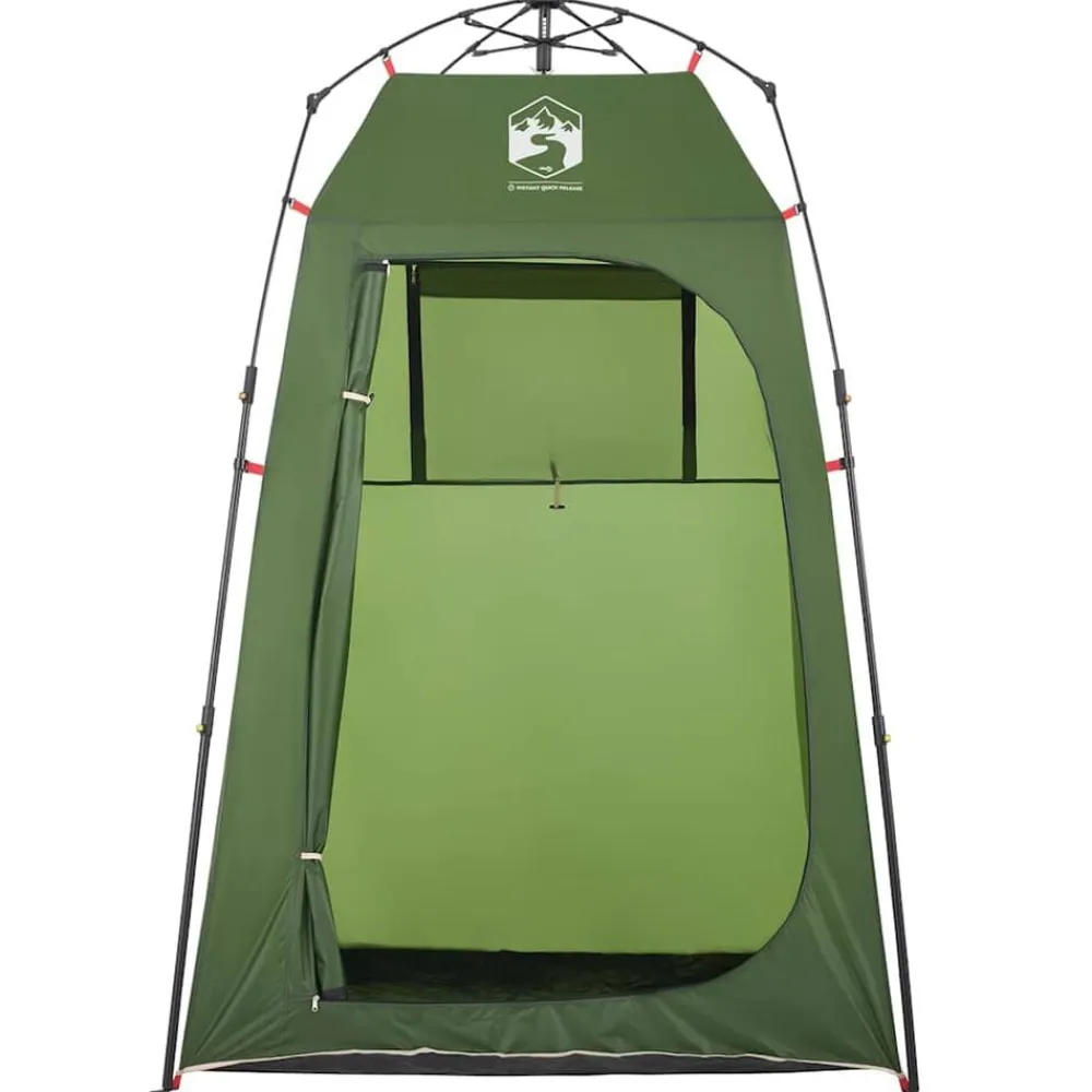 vidaXL Tienda cambiador privacidad liberación rápida impermeable Verde Sale