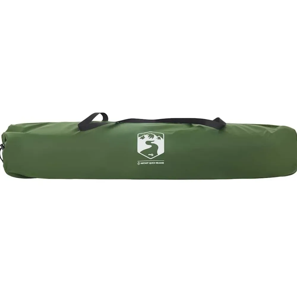 vidaXL Tienda cambiador privacidad liberación rápida impermeable Verde Sale