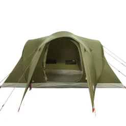 vidaXL Actividades Al Aire Libre-Tienda campaña familiar iglú 6 personas impermeable