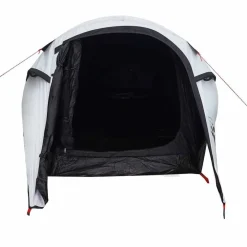 vidaXL Actividades Al Aire Libre-Tienda campaña túnel 3 personas tela opaca impermeable blanco