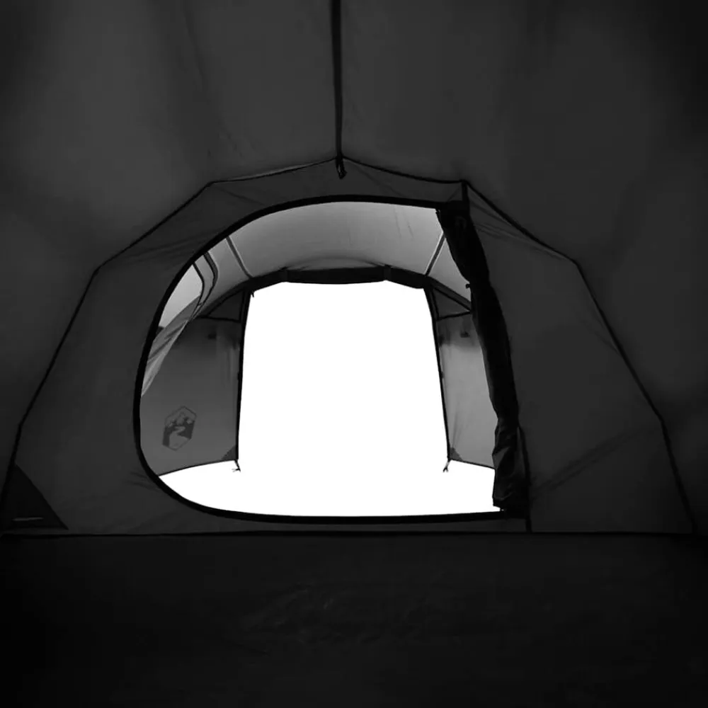 vidaXL Tienda campaña túnel 2 personas tela opaca impermeable blanco Blanco opaco Hot