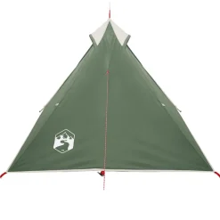 vidaXL Tienda colgante tipi para 1 persona impermeable Verde Outlet