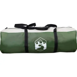 vidaXL Tienda con techo 268 x 240 x 191 cm Poliéster Verde Clearance