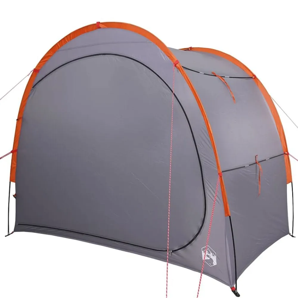 vidaXL Actividades Al Aire Libre-Tienda de almacenamiento impermeable y naranja