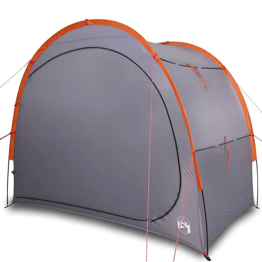 vidaXL Actividades Al Aire Libre-Tienda de almacenamiento impermeable y naranja