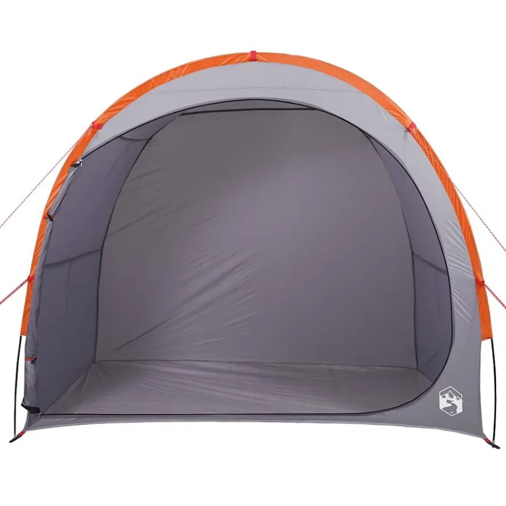 vidaXL Actividades Al Aire Libre-Tienda de almacenamiento impermeable y naranja
