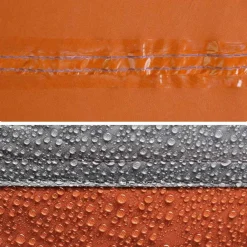 vidaXL Tienda de almacenamiento impermeable naranja Gris y naranja Hot