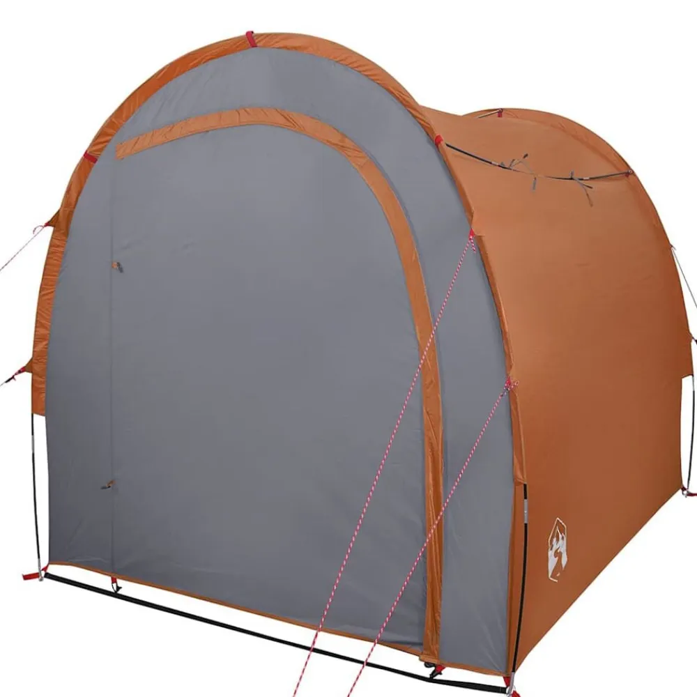 vidaXL Tienda de almacenamiento impermeable naranja Gris y naranja Hot