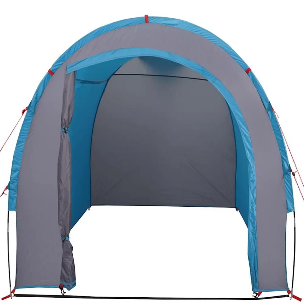 vidaXL Tienda de almacenamiento impermeable Azul New