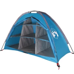 vidaXL Actividades Al Aire Libre-Tienda de almacenaje 9 compartimentos impermeable