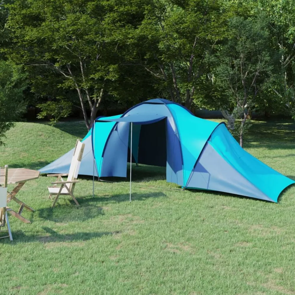 vidaXL Actividades Al Aire Libre-Tienda de campaña 6 personas