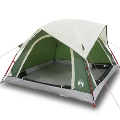 vidaXL Actividades Al Aire Libre-Tienda de campaña 4 personas impermeable