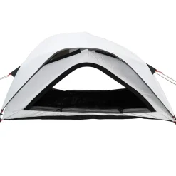 vidaXL Tienda de campaña 1 persona tela opaca impermeable blanco Blanco opaco Outlet
