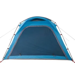 vidaXL Tienda de campaña 4 personas impermeable apertura rápida Azul Clearance