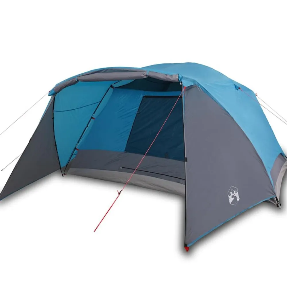 vidaXL Actividades Al Aire Libre-Tienda de campaña con porche 4 personas impermeable