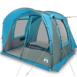 vidaXL Tienda de campaña de coche para 4 personas impermeable Azul Outlet